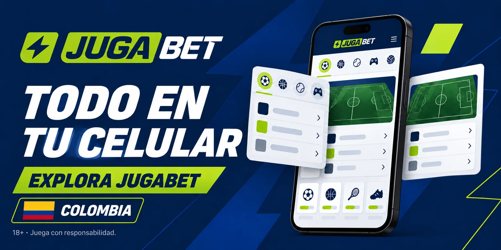 App de Jugabet en un celular Android