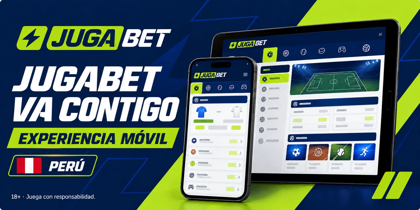 App de Jugabet en un celular Android
