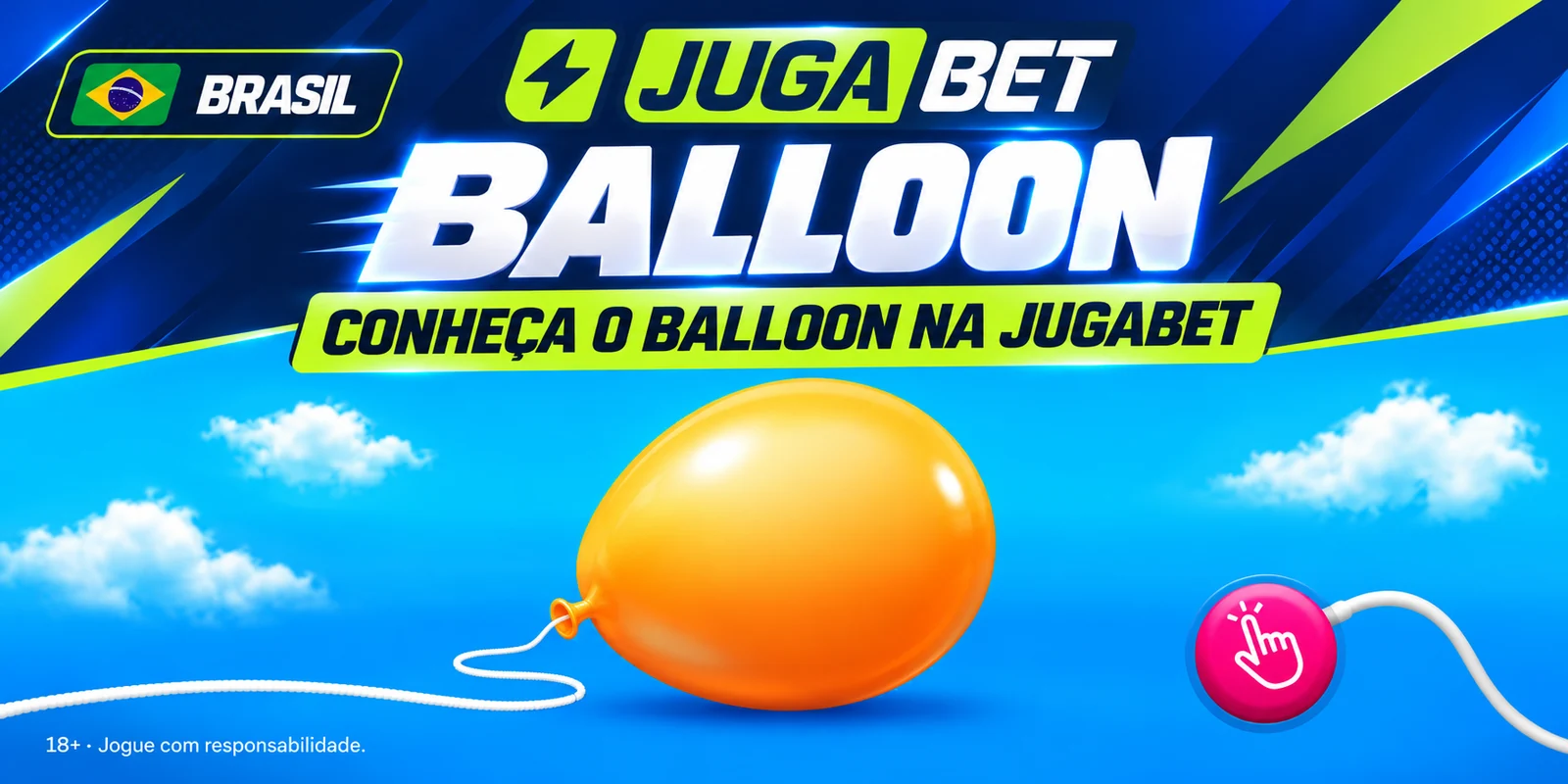 Balloon da Smartsoft na Jugabet: balão e multiplicador