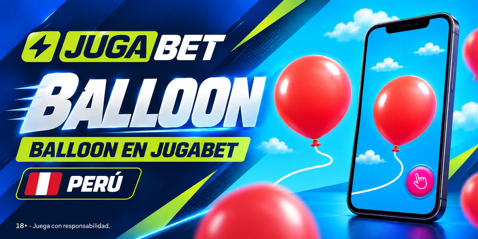 Balloon de Smartsoft en Jugabet: globo y multiplicador