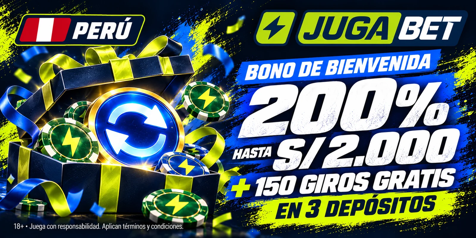 Bonos y promociones de Jugabet Perú