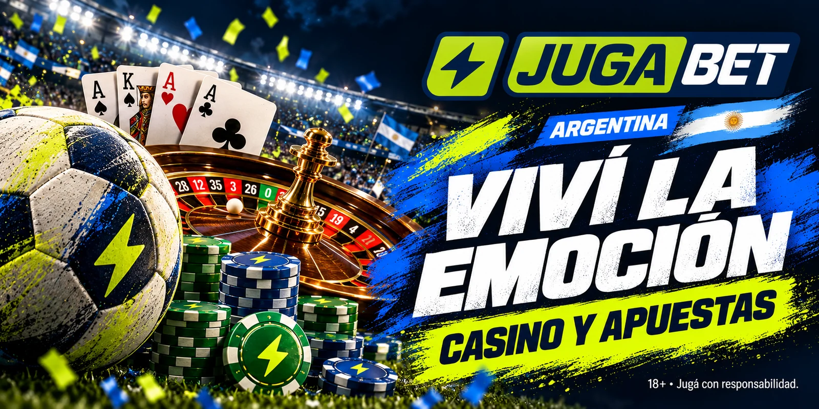 Jugabet Argentina: casino online y apuestas deportivas en una sola cuenta