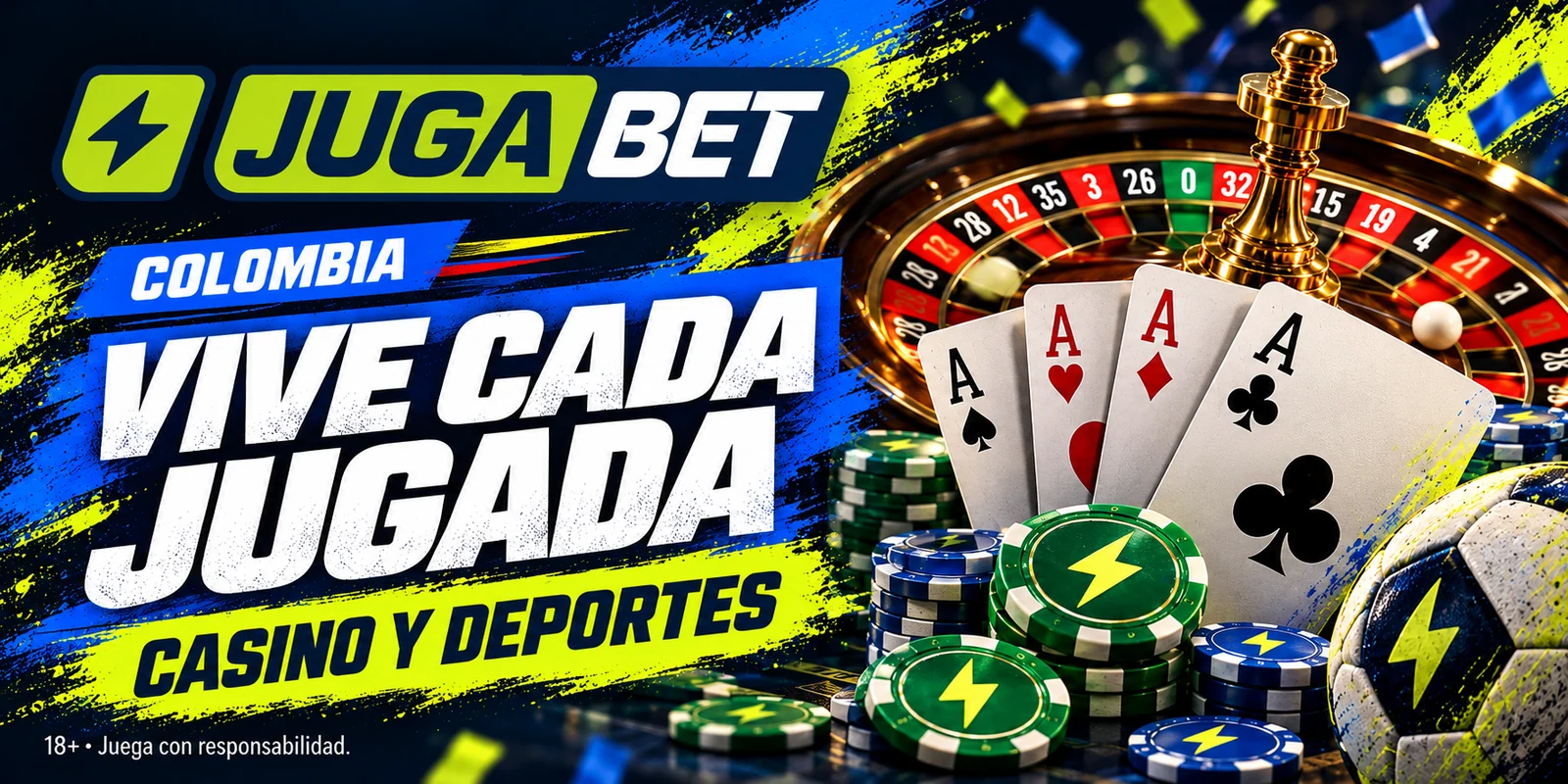 Jugabet Colombia: casino online y apuestas deportivas en una sola cuenta
