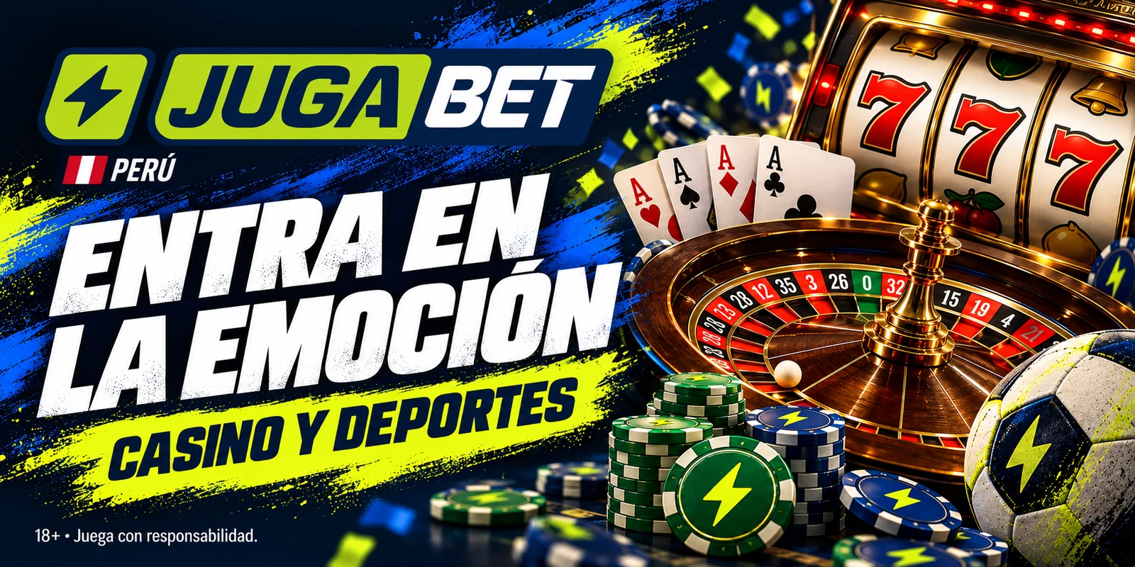Jugabet Perú: casino online y apuestas deportivas en una sola cuenta